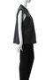 wide vest with collar ベスト ミズイロインド/mizuiro ind
