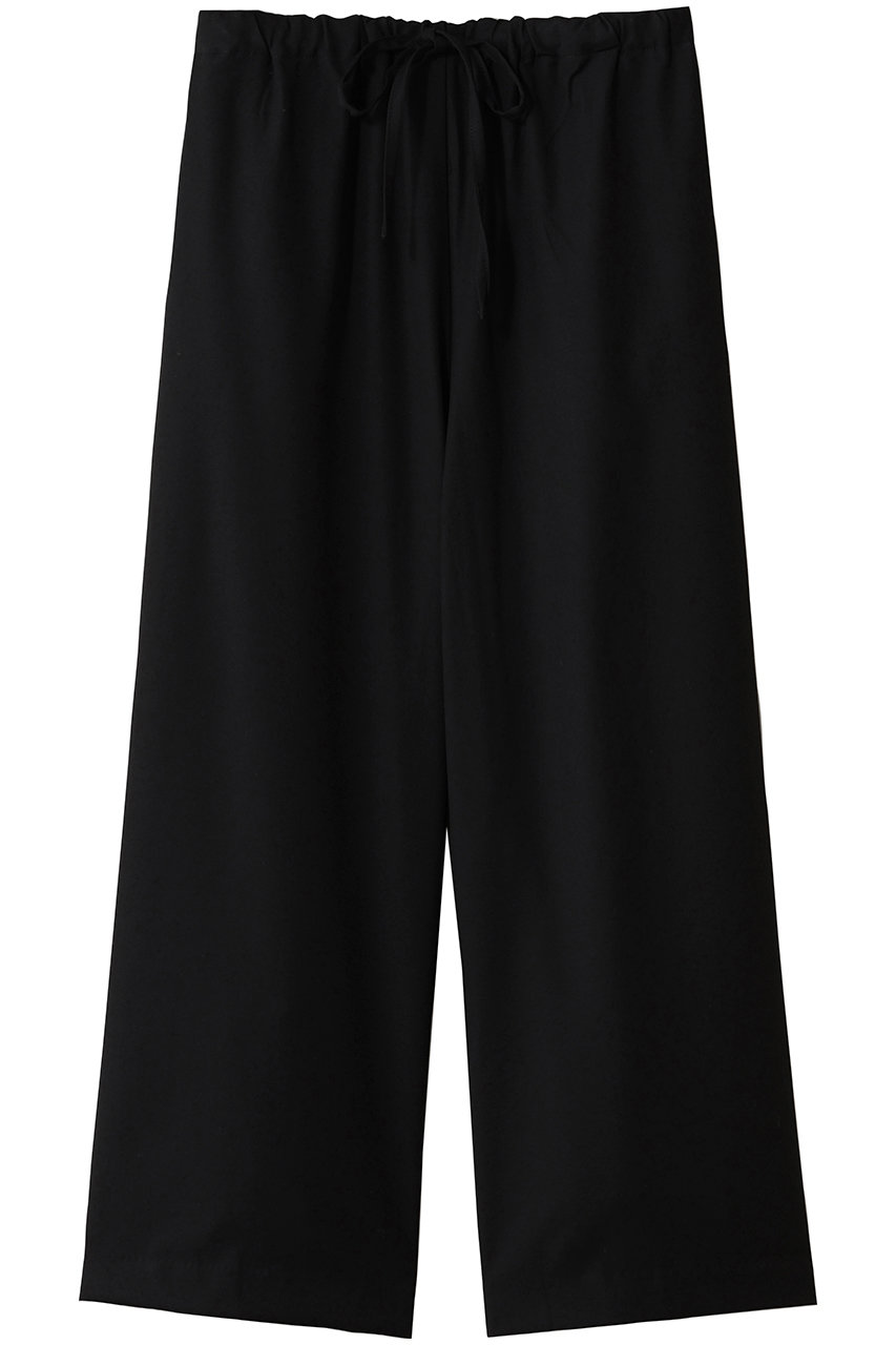 ミズイロインド/mizuiro indのwide easy PT パンツ(black/3-260072A)