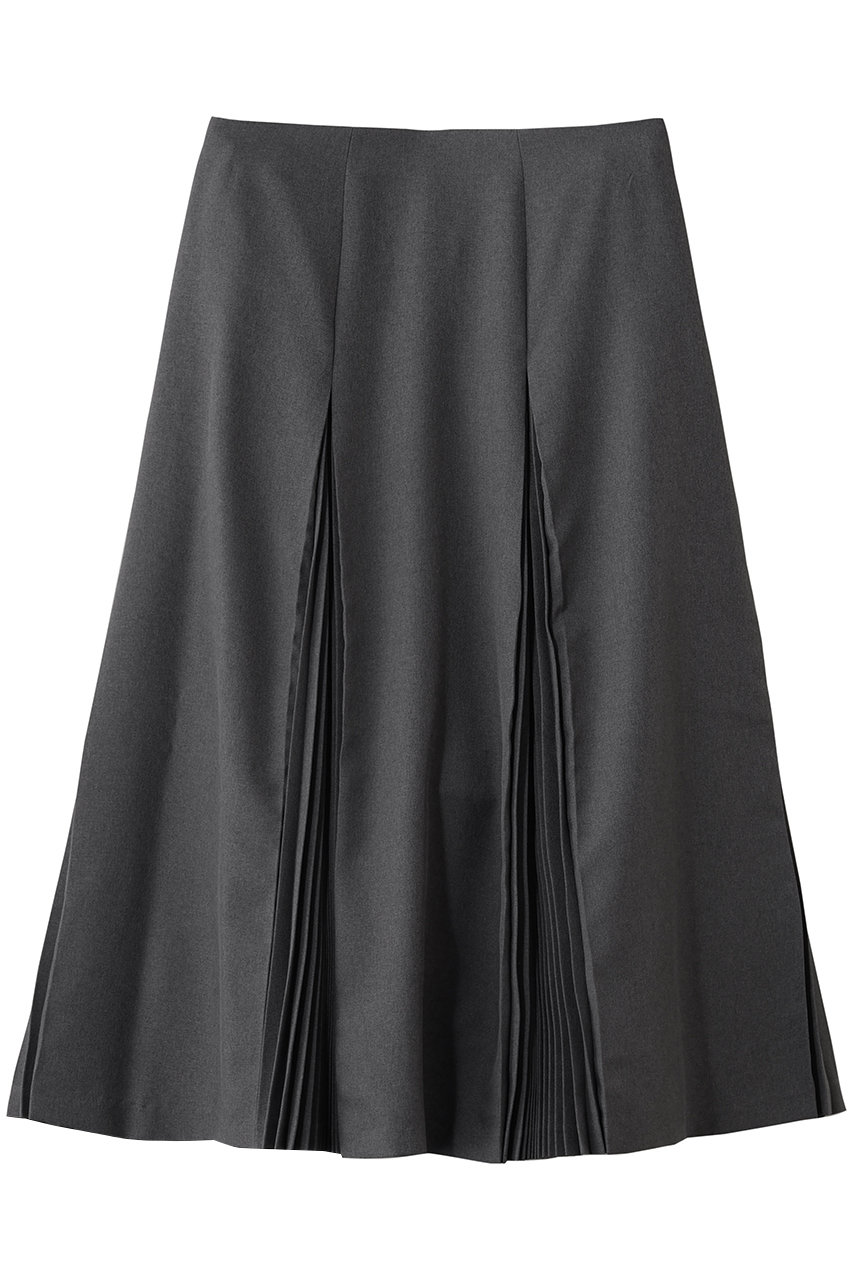 ミズイロインド/mizuiro indのプリーツスカート(c.gray/4-260057)