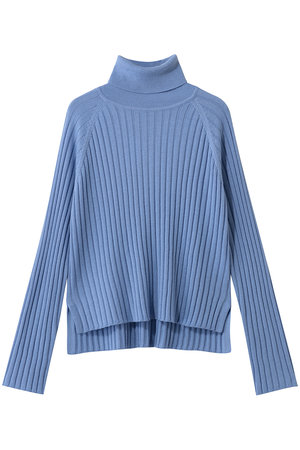 ミズイロインド/mizuiro indのwide rib high neck P/O プルオーバー(110300/110301)