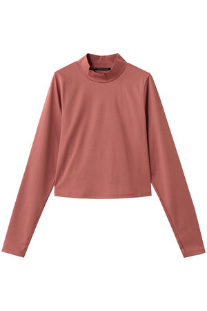 ミズイロインド/mizuiro indのmock neck T shirt シャツ(110100/110103)