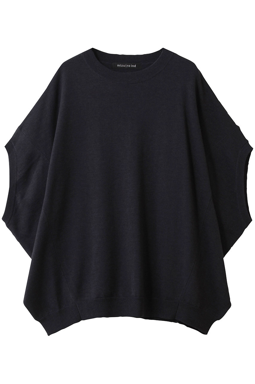 ミズイロインド/mizuiro indのcocoon wide vest ベスト(c.gray/4-220104A)
