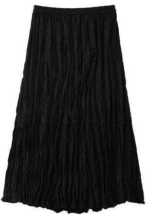 ミズイロインド/mizuiro indのwool blend tiered washer SK スカート(110700/110703)