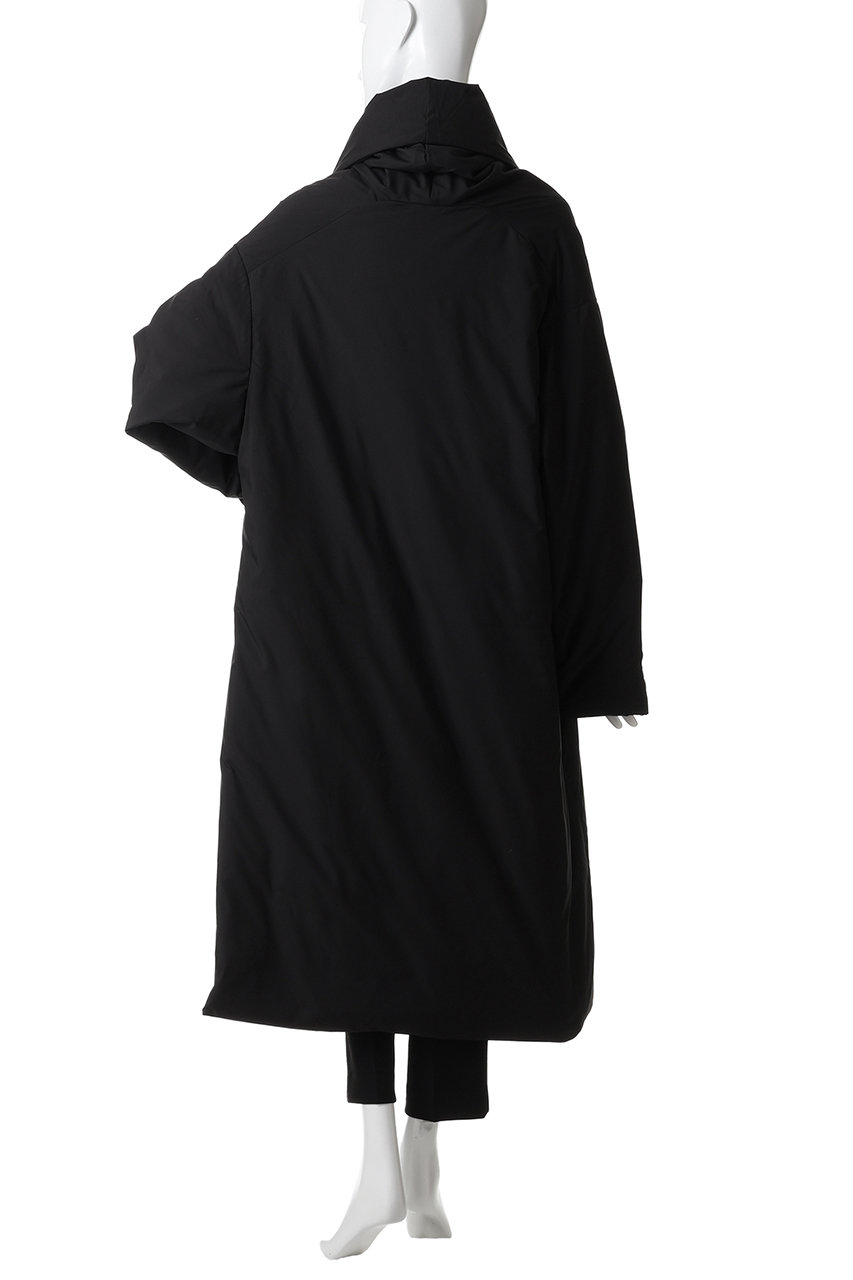 mizuiro ind(ミズイロインド)｜drape light down CT コート/d.brown の