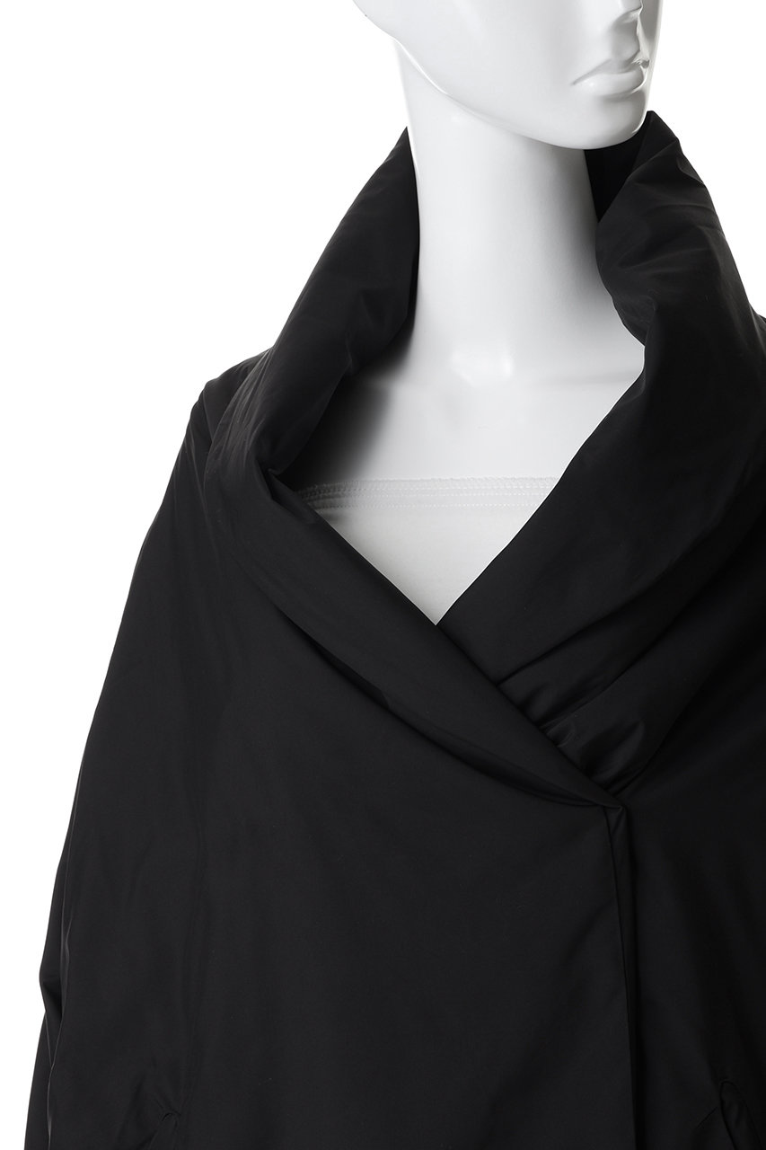 mizuiro ind(ミズイロインド)｜drape light down CT コート/d.brown の