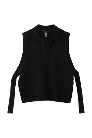 ミズイロインド/mizuiro indのskipper knit vest ベスト(110300/110301)