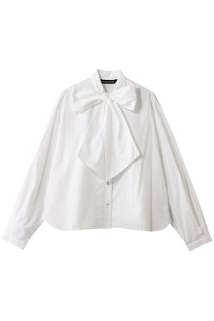 ミズイロインド/mizuiro indのlong tie collar shirt シャツ(110400/110403)