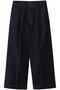 wide denim slacks スラックス ミズイロインド/mizuiro ind 96
