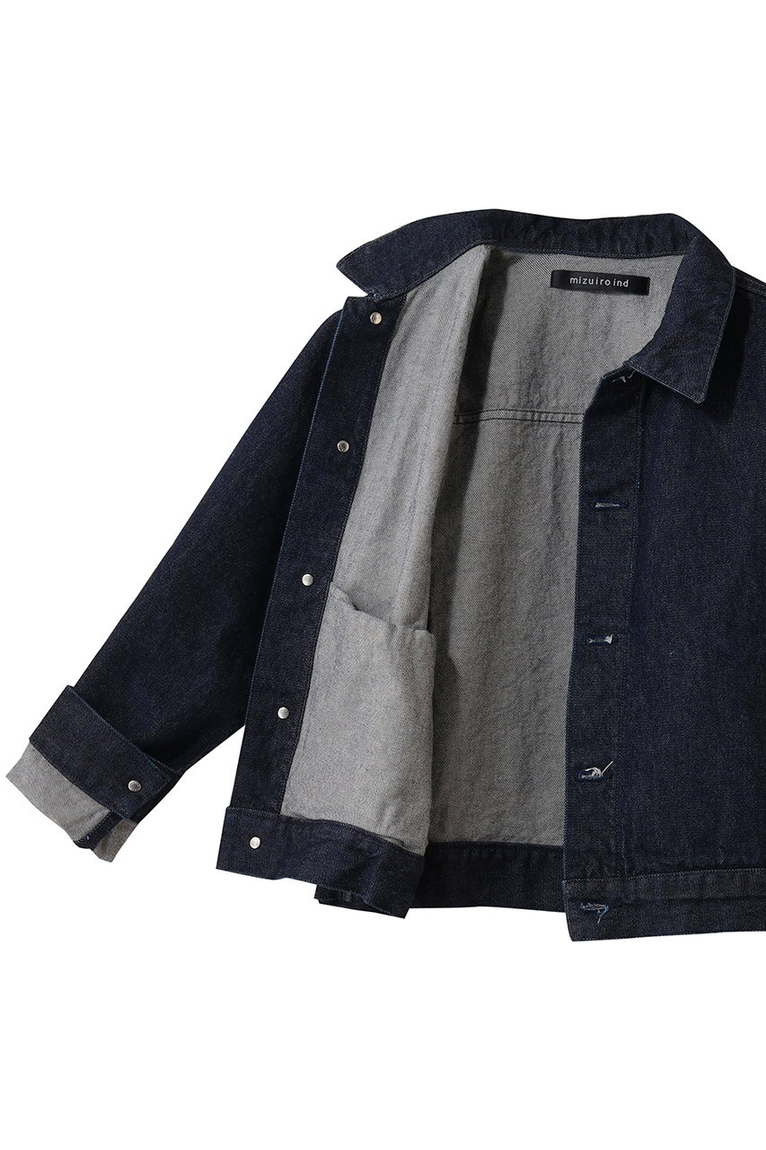 mizuiro ind(ミズイロインド)｜compact denim JK ジャケット/96 の通販