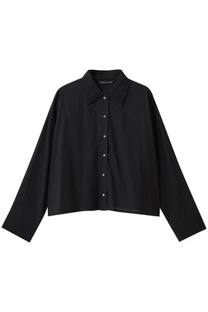 ミズイロインド/mizuiro indのpin tuck collar shirt シャツ(110400/110403)