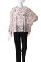 print back gather shirt シャツ ミズイロインド/mizuiro ind