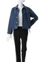 compact denim JK ジャケット ミズイロインド/mizuiro ind