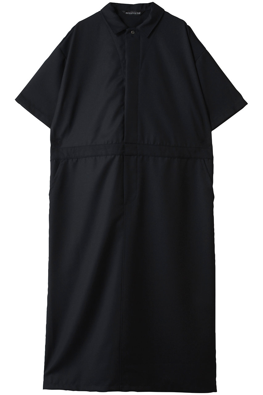 ミズイロインド/mizuiro indのpainter like OP ワンピース(navy/1-250073)