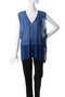 sheer deep V neck vest ベスト ミズイロインド/mizuiro ind
