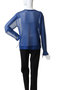 sheer crew neck P/O プルオーバー ミズイロインド/mizuiro ind
