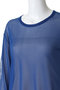 sheer crew neck P/O プルオーバー ミズイロインド/mizuiro ind
