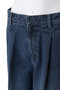 wide denim slacks デニムスラックス ミズイロインド/mizuiro ind