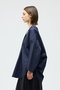 V neck denim shirt シャツ ミズイロインド/mizuiro ind