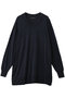 V neck wide P/O プルオーバー ミズイロインド/mizuiro ind navy