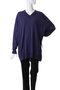 V neck wide P/O プルオーバー ミズイロインド/mizuiro ind
