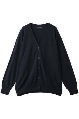 ミズイロインド/mizuiro indのV neck wide C/D カーディガン(110300/110303)