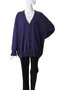 V neck wide C/D カーディガン ミズイロインド/mizuiro ind