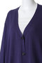 V neck wide C/D カーディガン ミズイロインド/mizuiro ind