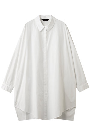 ミズイロインド/mizuiro indのbox cut shirt シャツ(110400/110403)
