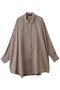 wide tunic shirt シャツ ミズイロインド/mizuiro ind pink