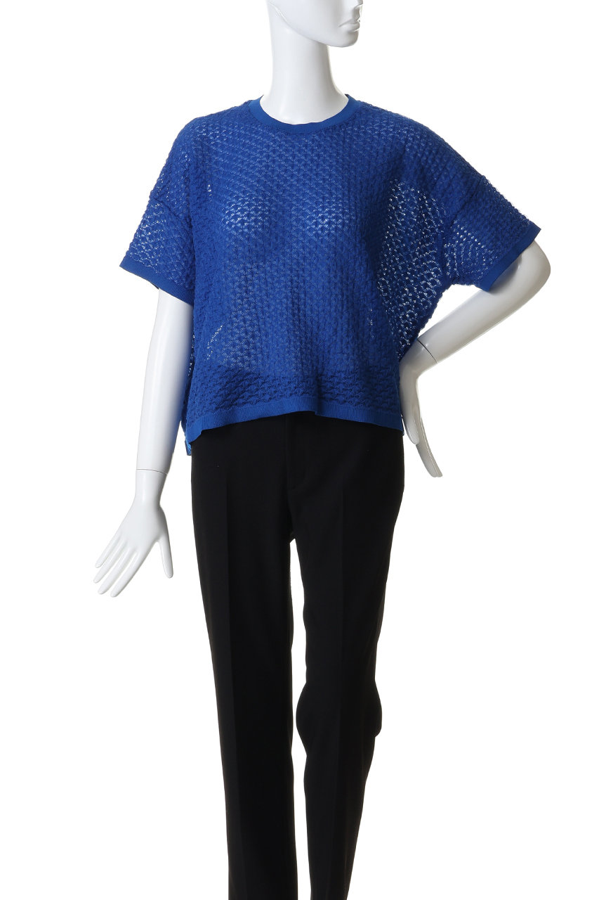 mizuiro ind(ミズイロインド)｜patterned sheer wide P/O プルオーバー