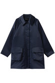 satin dolman coat コート