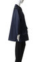 satin dolman coat コート ミズイロインド/mizuiro ind