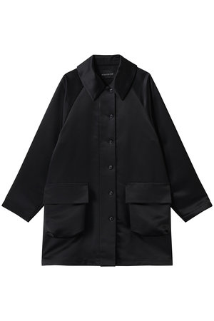 ミズイロインド/mizuiro indのsatin dolman coat コート(110900/110903)