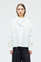 scarf collar shirt シャツ ミズイロインド/mizuiro ind