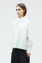 scarf collar shirt シャツ ミズイロインド/mizuiro ind