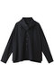 scarf collar shirt シャツ ミズイロインド/mizuiro ind navy