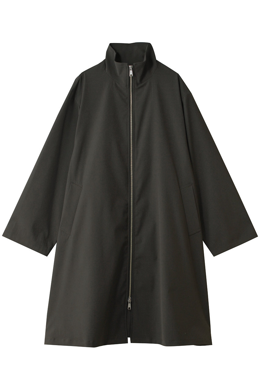 ミズイロインド/mizuiro indのhigh neck zip CT コート(c.gray/1-270035)