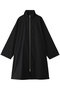 high neck zip CT コート ミズイロインド/mizuiro ind black