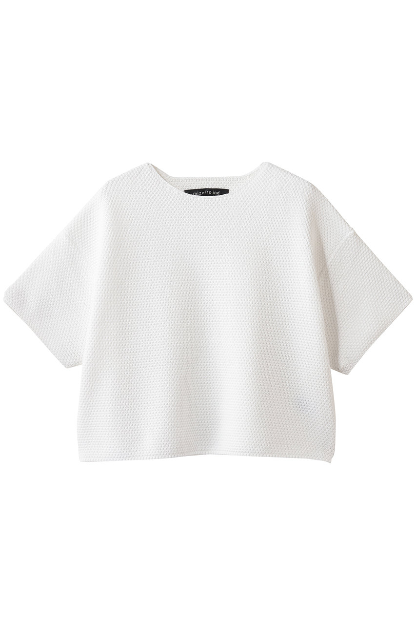 ミズイロインド/mizuiro indのshort wide P/O プルオーバー(off white/1-220076)