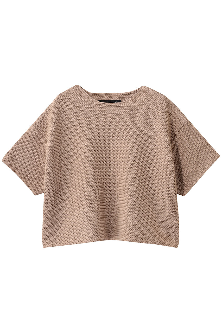 ミズイロインド/mizuiro indのshort wide P/O プルオーバー(beige/1-220076)