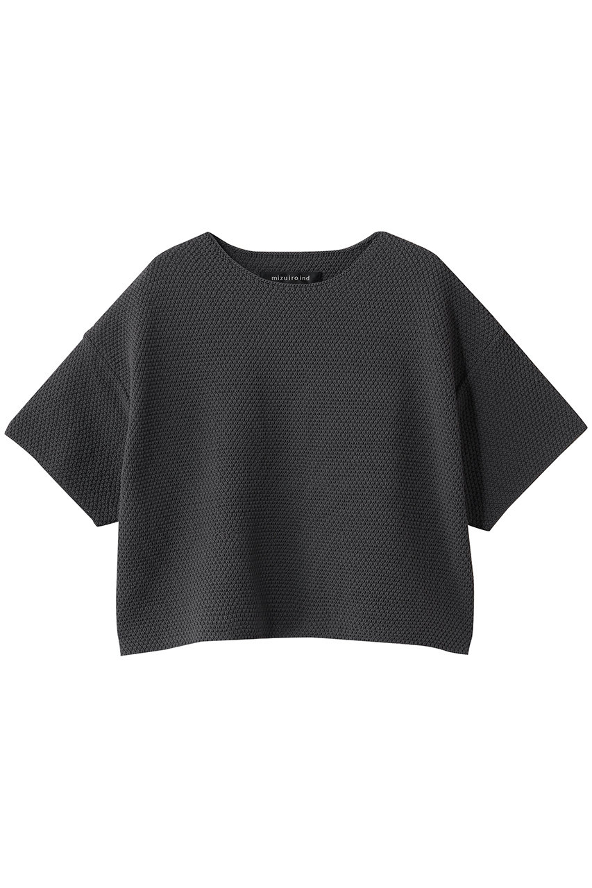ミズイロインド/mizuiro indのshort wide P/O プルオーバー(c.gray/1-220076)