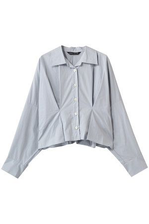 ミズイロインド/mizuiro indのcocoon short shirt シャツ(110400/110403)