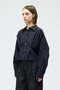 cocoon short shirt シャツ ミズイロインド/mizuiro ind