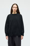 crew neck wide P/O プルオーバー ミズイロインド/mizuiro ind
