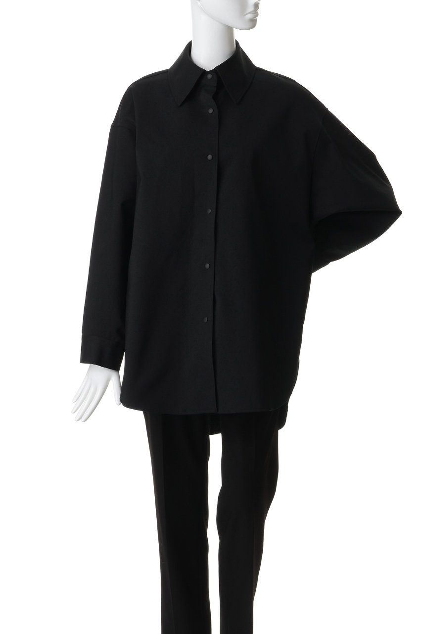 mizuiro ind(ミズイロインド)｜double cloth wide shirt blouson