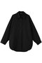 double cloth wide shirt blouson ブルゾン ミズイロインド/mizuiro ind black