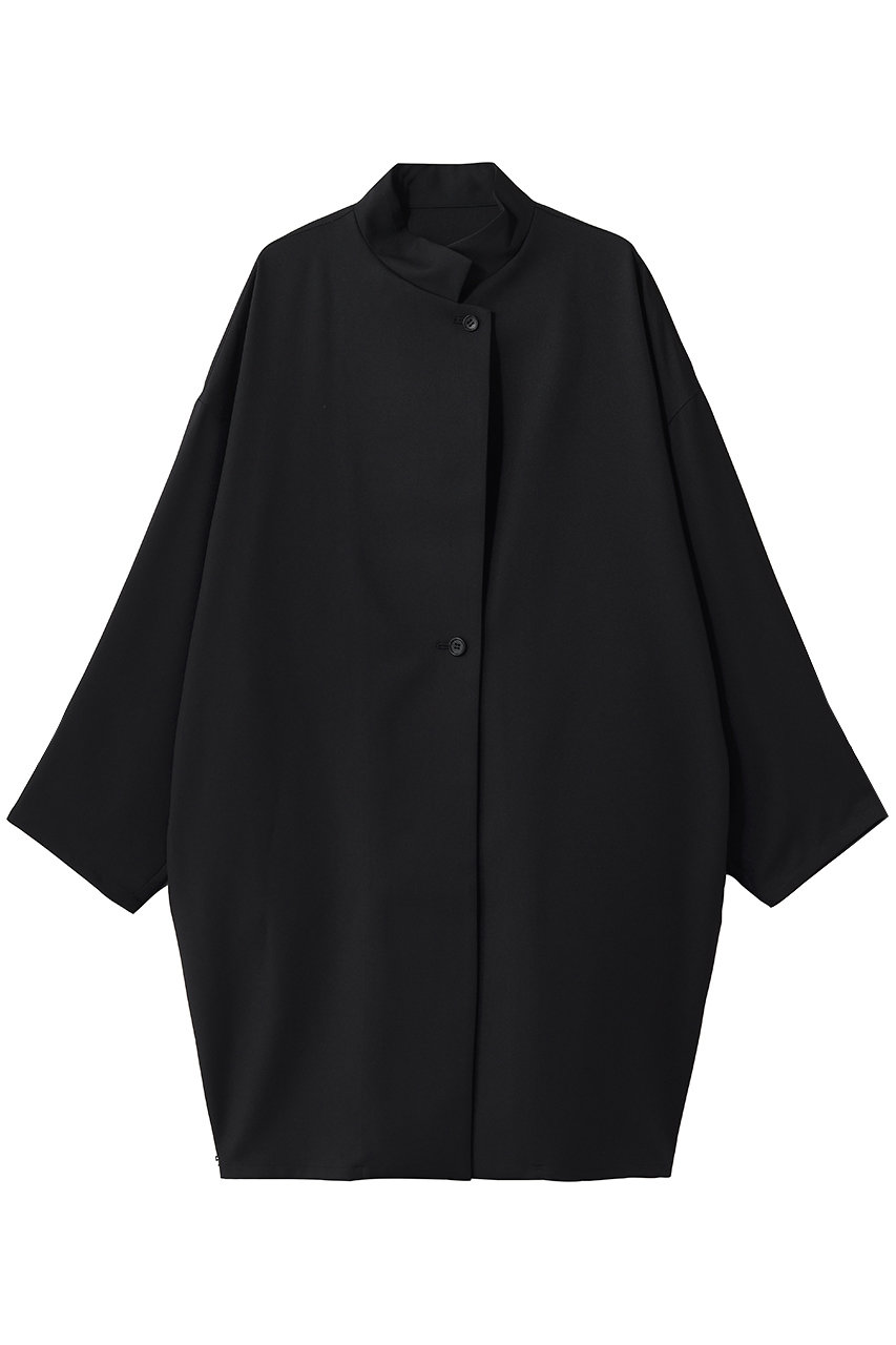 ミズイロインド/mizuiro indのstand collar wide JK ジャケット(blackA/1-270040)