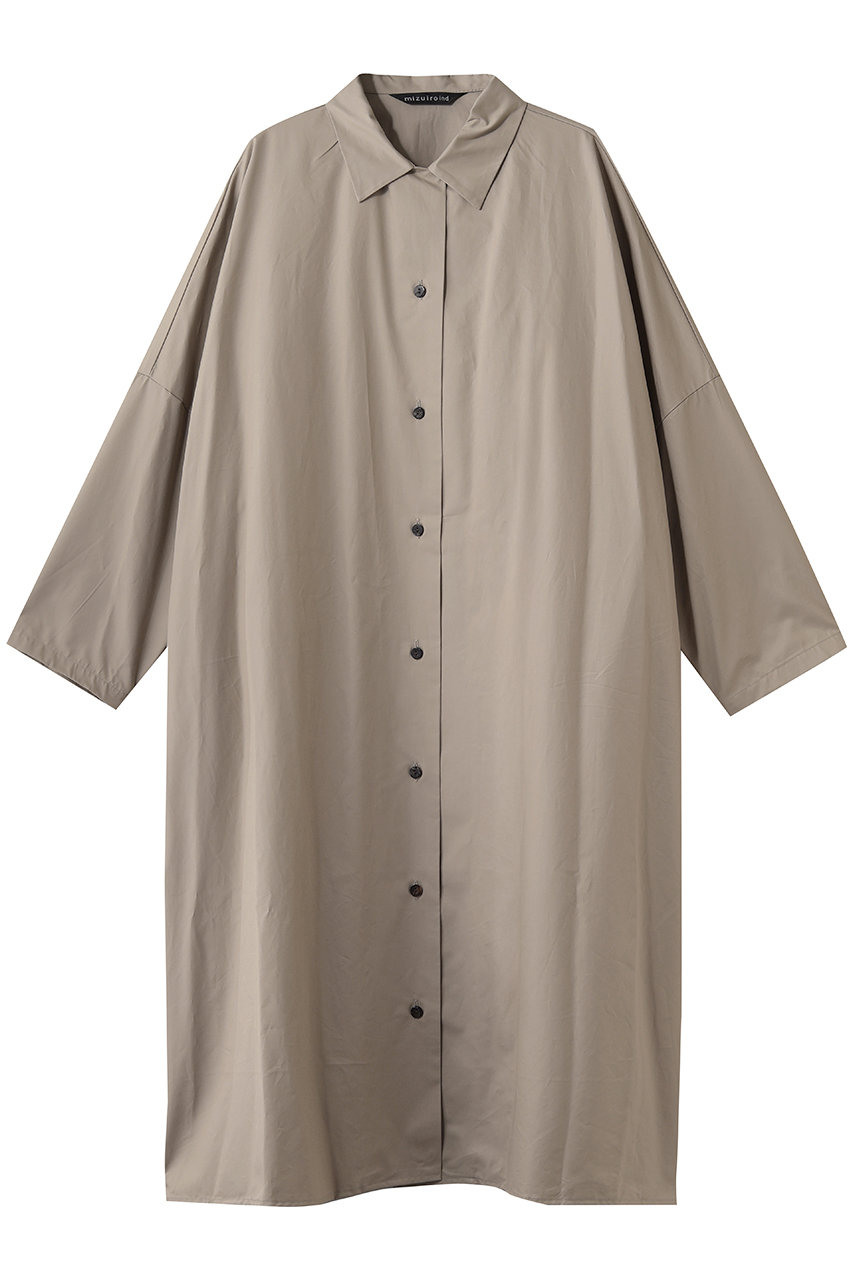 ミズイロインド/mizuiro indのwide OP coat コート(s.beige/1-250084)
