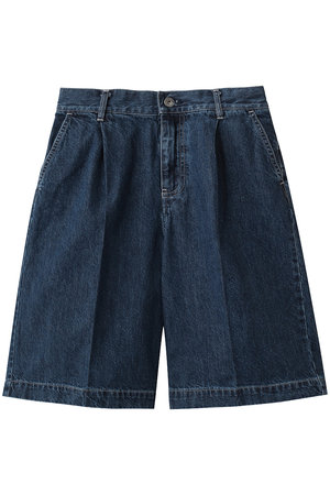 ミズイロインド/mizuiro indのdenim half PT パンツ(110600/110601)