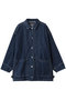 wide denim coverall カバーオール ミズイロインド/mizuiro ind blueA